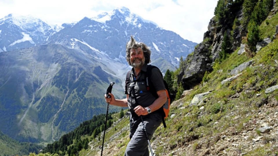Reinholdmessner – Er bestieg als erster Mensch den Mount Everest alleine.