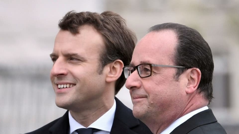 Emmanuel Macron tritt nicht in die Fussstapfen seines Vorgänger François Hollande.