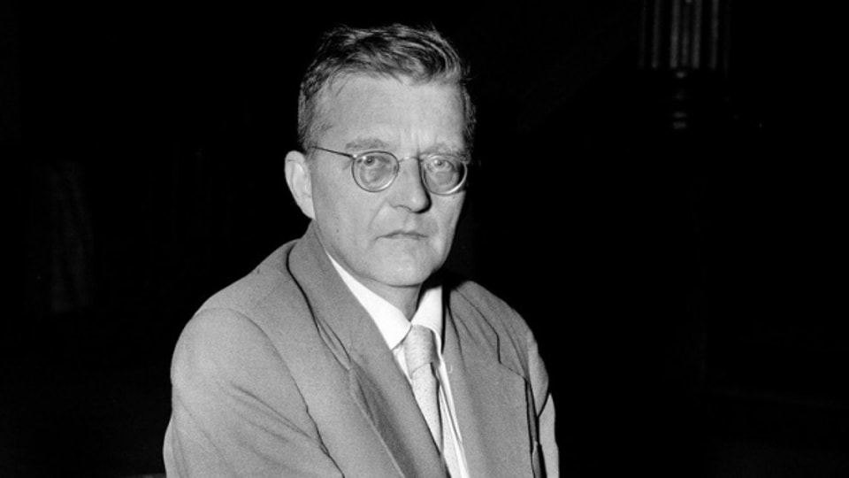 Dmitri Schostakowitsch im Jahr 1958.