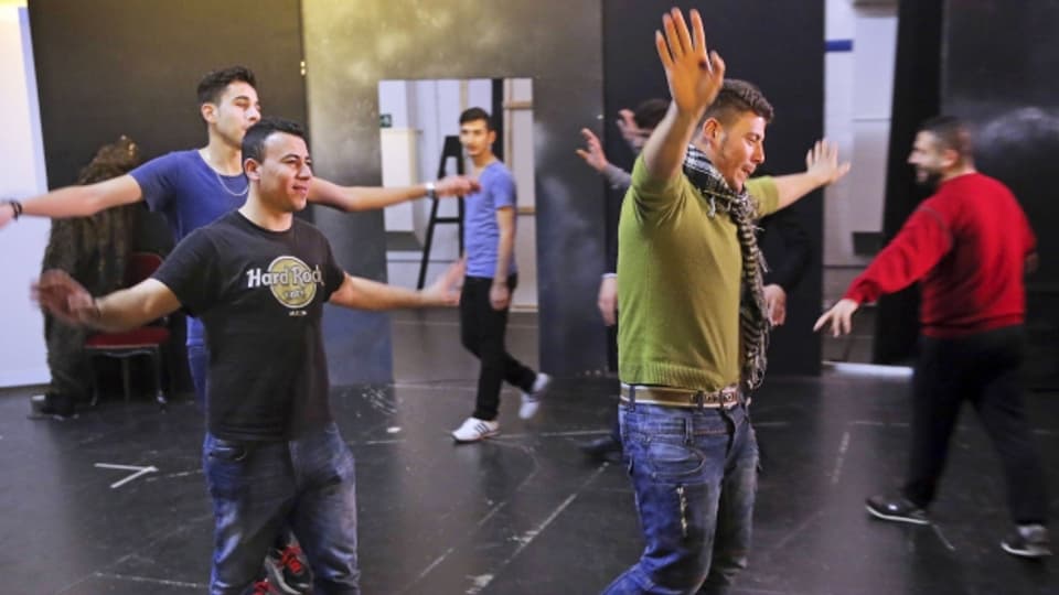 «Say it loud» heisst ein Theaterprojekt in Dortmund, bei dem Flüchtlinge über ihr Schicksal berichten.