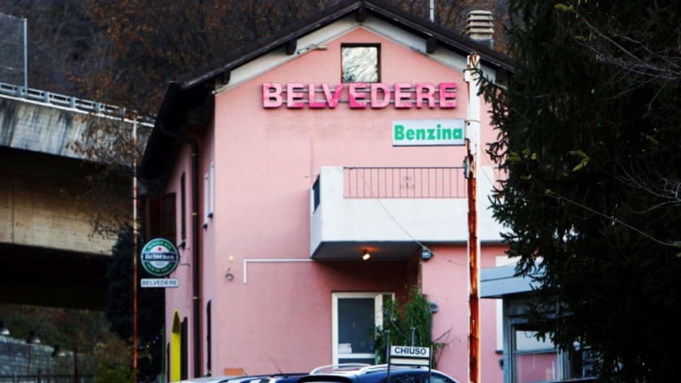 Nicht sehr schmuck: An der Passstrasse von Monte Ceneri liegt der Ort Robasacco.