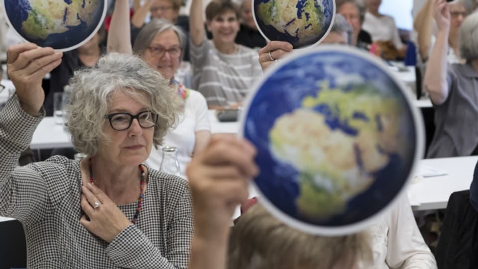 Generalversammlung der Klimaseniorinnen Schweiz im Mai 2017