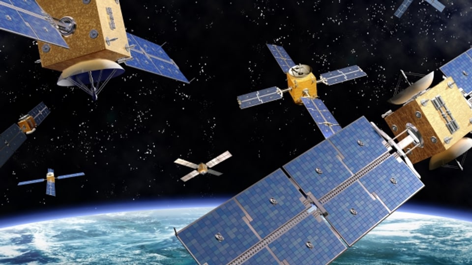 Satelliten im Multipack (Illustration)