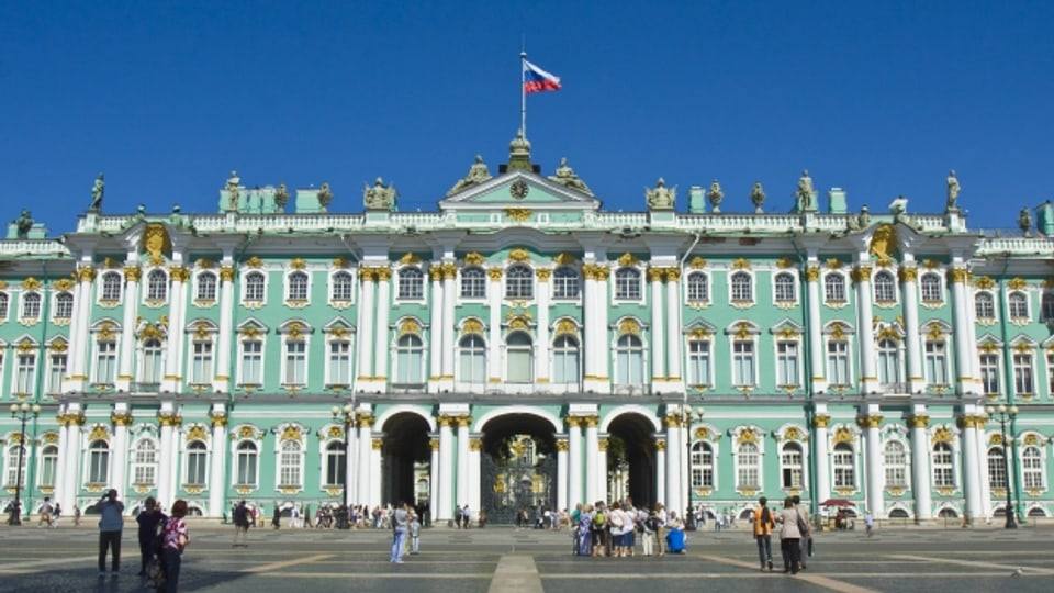 Der Petersburger Winterpalais ist heute ein Museum von Weltklasse