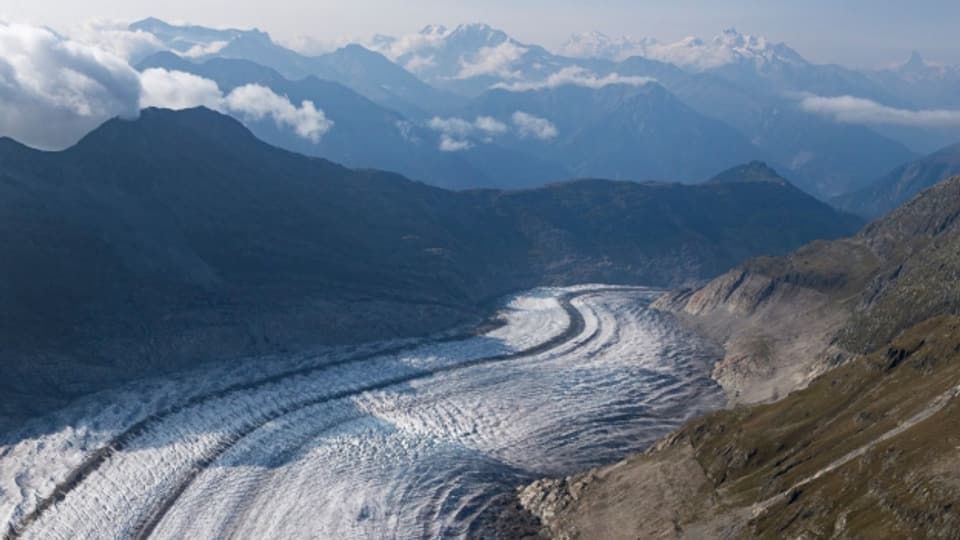 Menschen, die in der Nähe des Aletschgletschers leben, haben eine besondere Beziehung zum Gletscher.