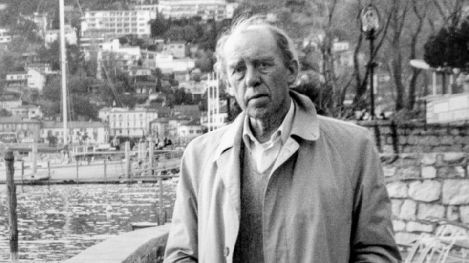 Heinrich Böll in den Ferien in Ascona 1985