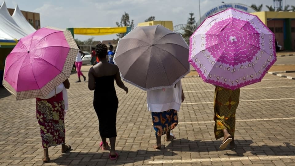 Vier Frauen in Ruanda