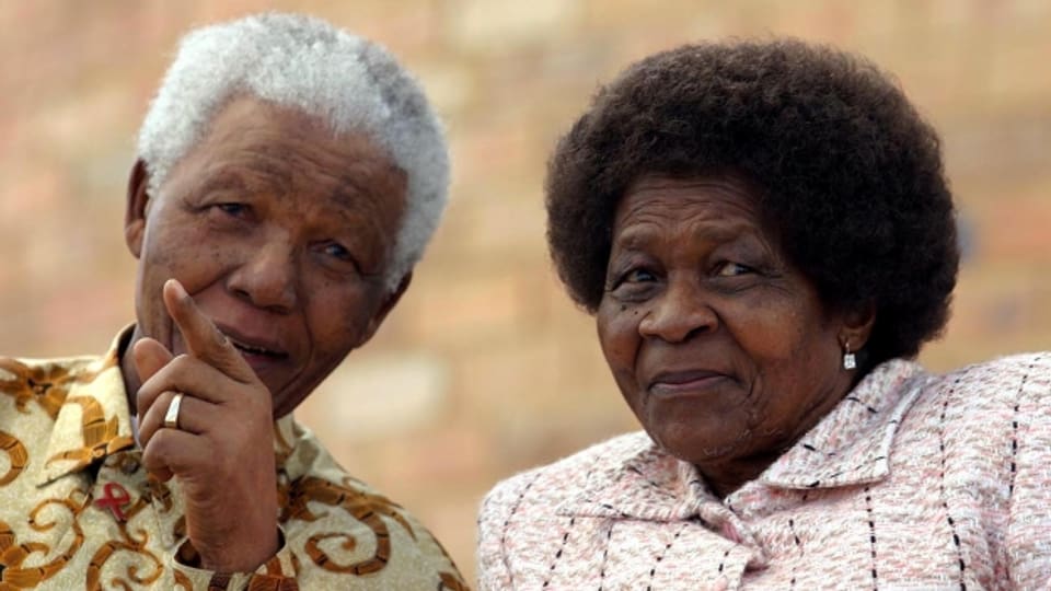 Albertina Sisulu und Nelson Mandela
