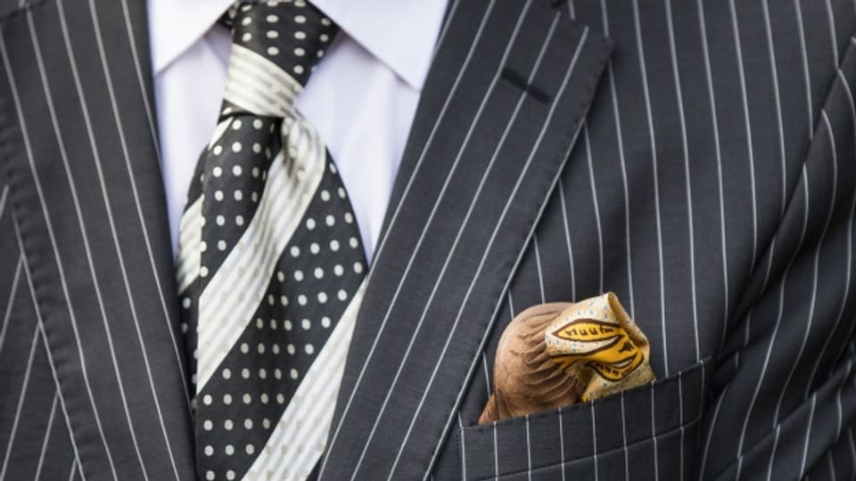Ein typisches Accessoire: Die Krawatte