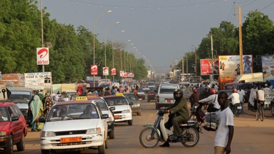 Strassenszene in Niamey