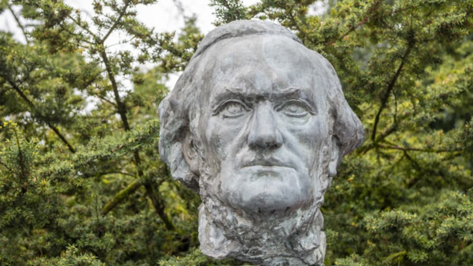 Eine Richard Wagner Porträt Büste von Thomas Hunziker.