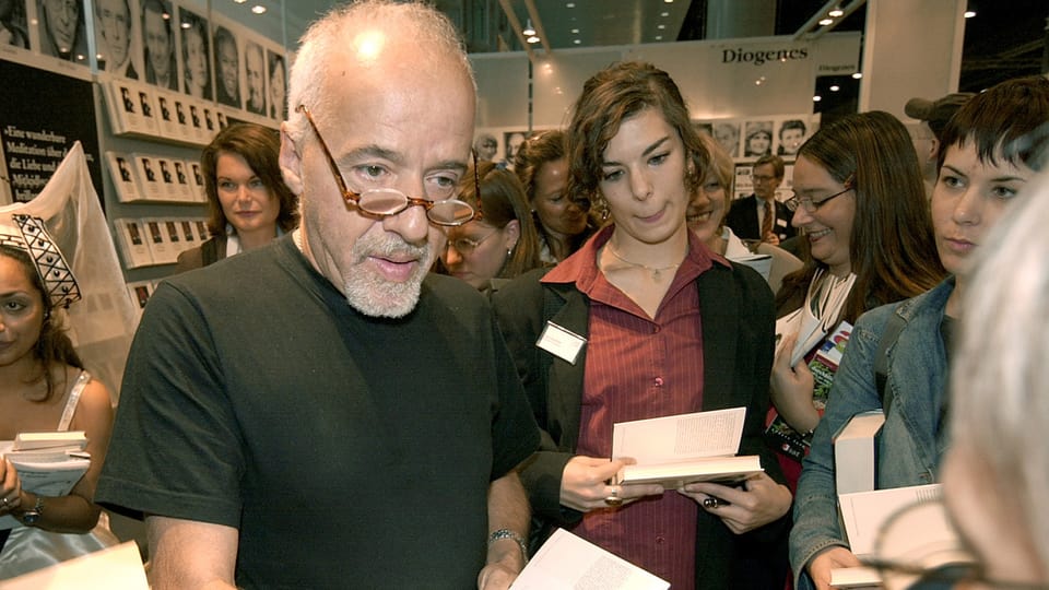 Paulo Coelho: 2003 besuchte er die Buchmesse noch.