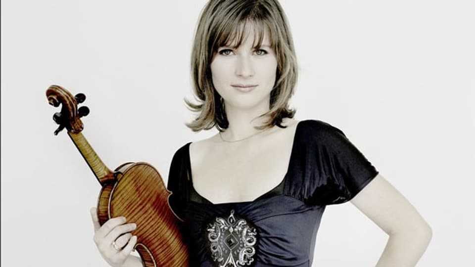 Sie brilliert mit ihrer Geige: Lisa Bariashvili.
