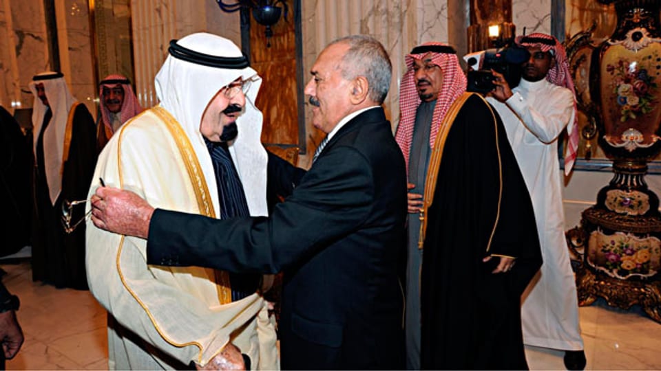 Der König Abdullah ibn Abd al-Aziz Al Saud gibt in seiner Monarchie immer noch den Ton an.