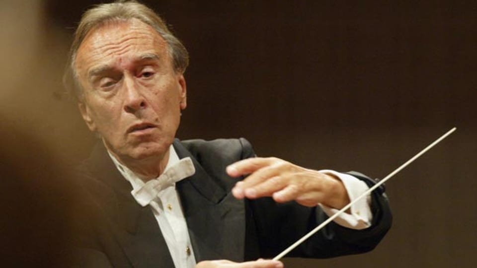 Er hinterlässt eine grosse Lücke: der Dirigent Claudio Abbado.