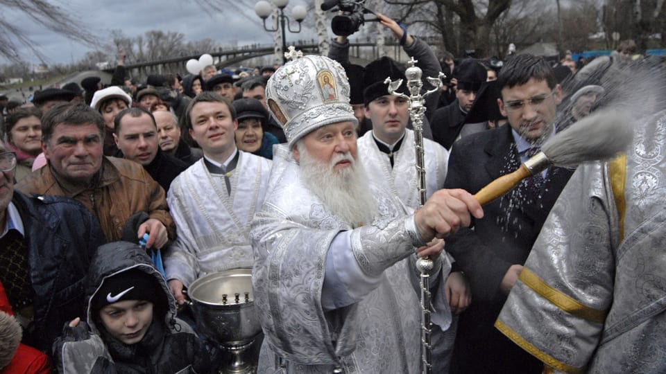 Der Kiewer Patriarch Filaret.