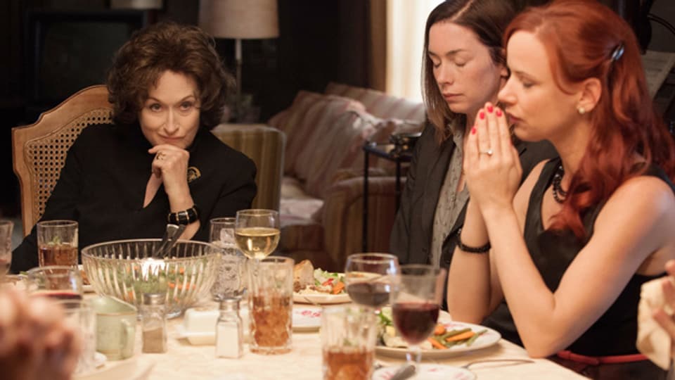 Meryl Streep (links) war für einen Oscar 2014 in der Kategorie Beste Hauptdarstellerin nominiert.