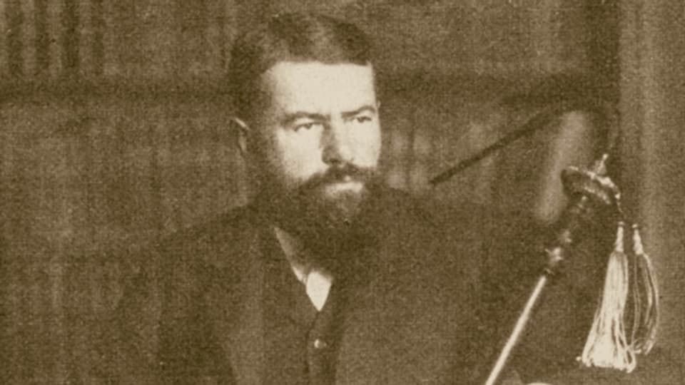 Der Soziologe Max Weber, im Jahr 1907.