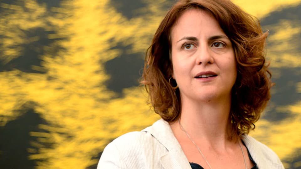Andrea Staka, die Regisseurin von «Cure – the Life of Another», gestern am Locarno Filmfestival.
