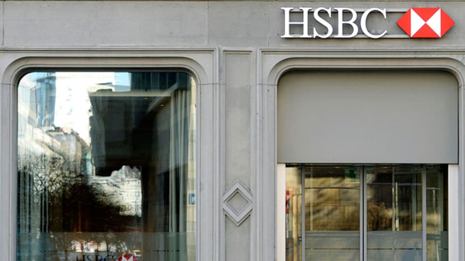 Glänzende Fassade: die HSBC-Filiale am Zürcher Paradeplatz.