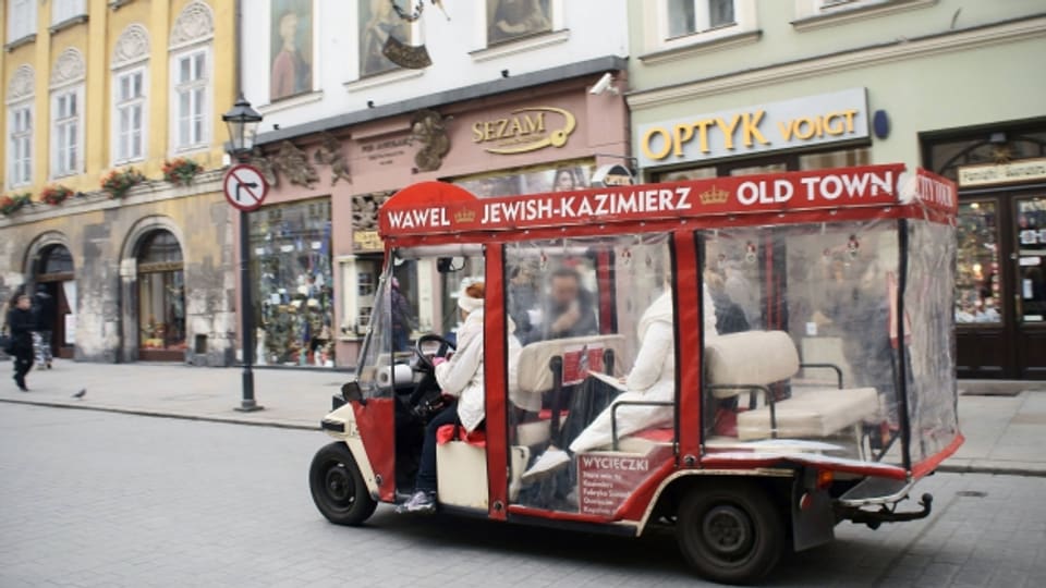 Touristenmagnet: das jüdische Viertel Kazimierz in Krakau.