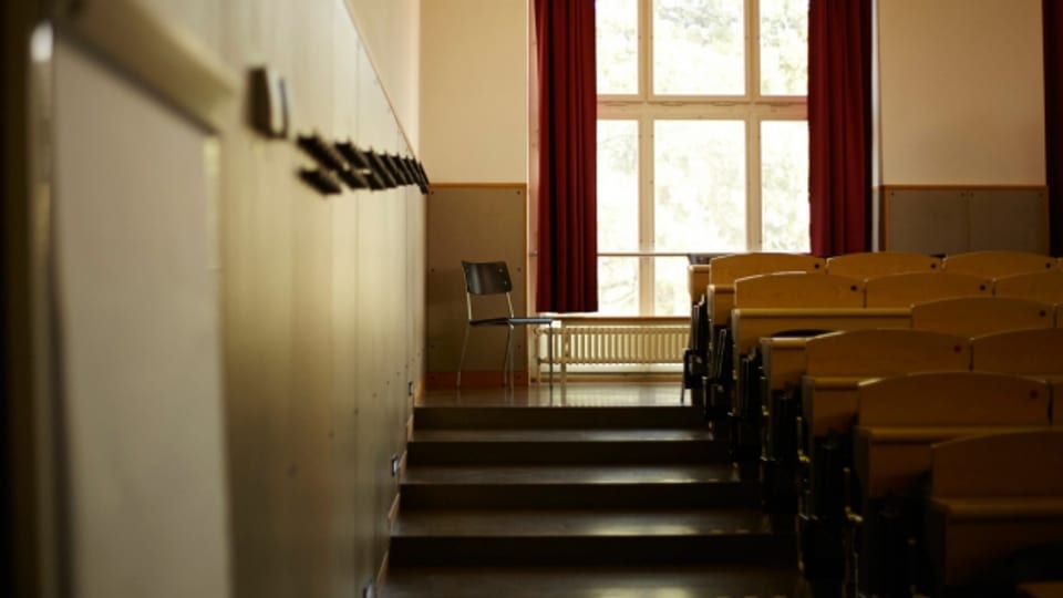 Ein Vorlesungssaal an der Uni Zürich.