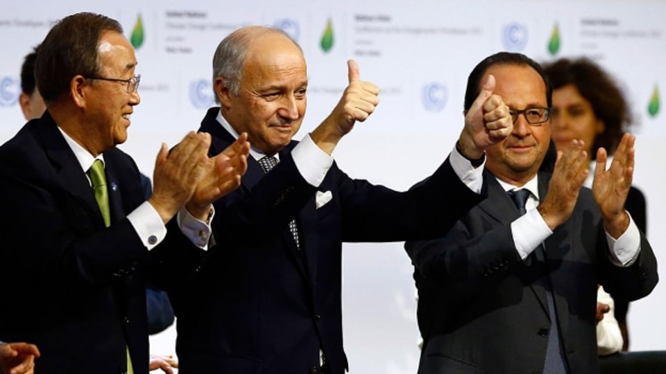 Das Pariser Abkommen verpflichtet alle Staaten zu Klimaschutzmassnahmen.