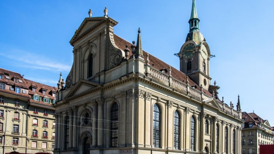 In der Heiliggeistkirche in Bern wird das Oratorium Hypatia uraufgeführt.