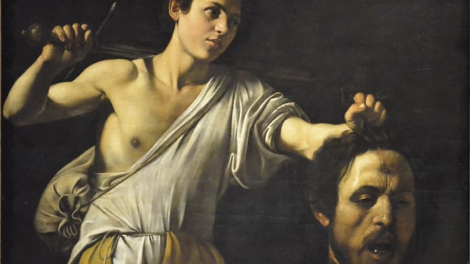 David tötet Goliath: Der ungleiche Kampf inspirierte Caravaggio 1605 zu diesem Gemälde.