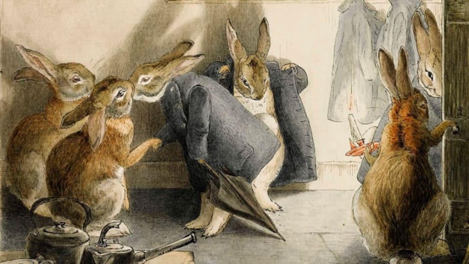 Heute vor 150 Jahren kam Beatrix Potter zur Welt, die mit den Büchern um Peter Rabbit Berühmtheit erlangte.