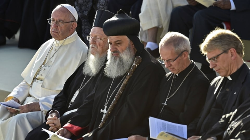 Mit einer gemeinsamen Erklärung von Vertretern unterschiedlichen Religionen ging das dreitägige Friedenstreffen von Assisi zu Ende.