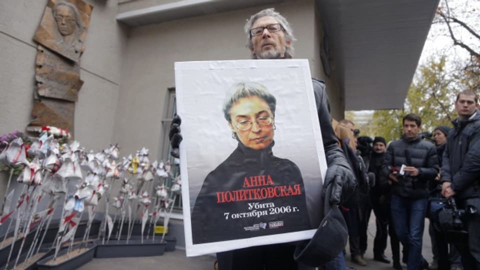 Sie war eine unermüdliche Kritikerin: die russische Journalistin Anna Politkovskaya.
