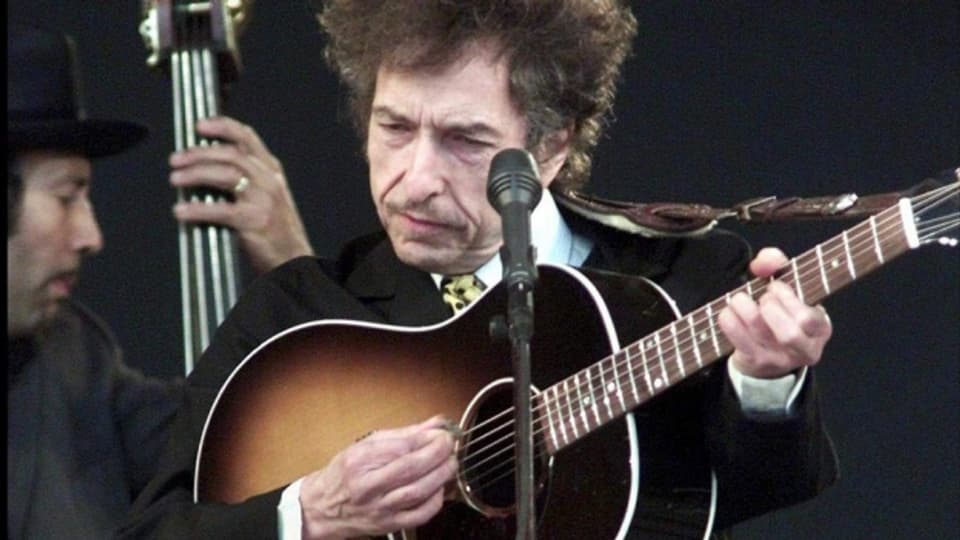 In seinem Element: Bob Dylan.
