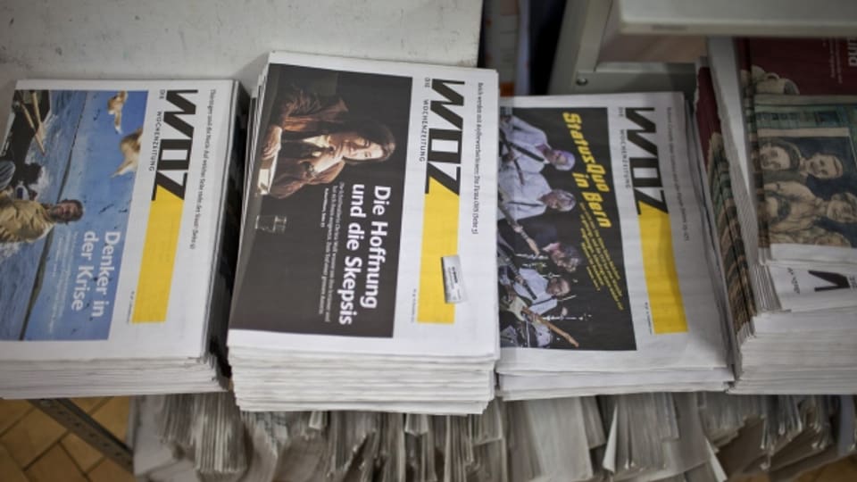 Seit 1981 gibt es die linke «Wochenzeitung».