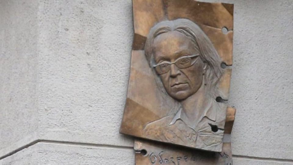 Die Journalistin Anna Politkowskaja wurde am 7. Oktober 2006 in Moskau ermordet.