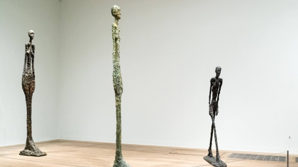 Skulpturen von Alberto Giacometti im Londoner Tate Modern