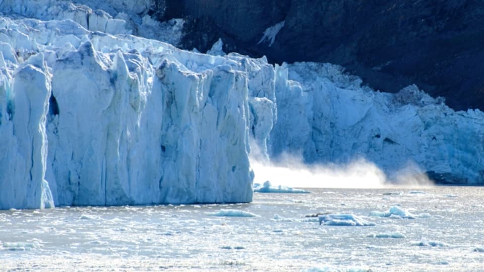 Gletscher in Spitzbergen, Norwegen