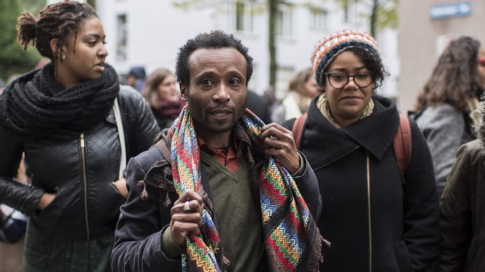 Mohammed Wa Baile sorgte letztes Jahr für Aufsehen, weil er sich in Zürich einer polizeilichen Personenkontrolle widersetzte, die er als rassistisch empfand
