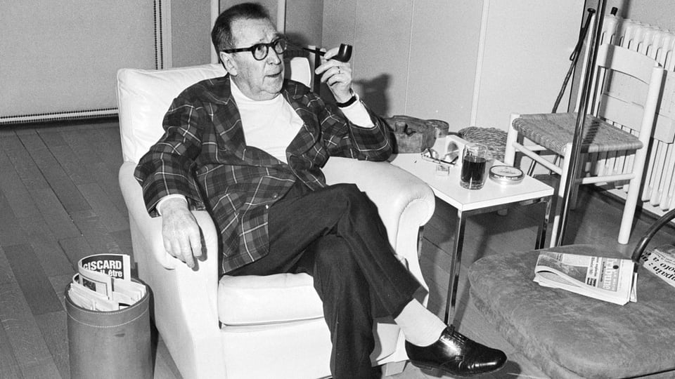 Der Autor Georges Simenon.