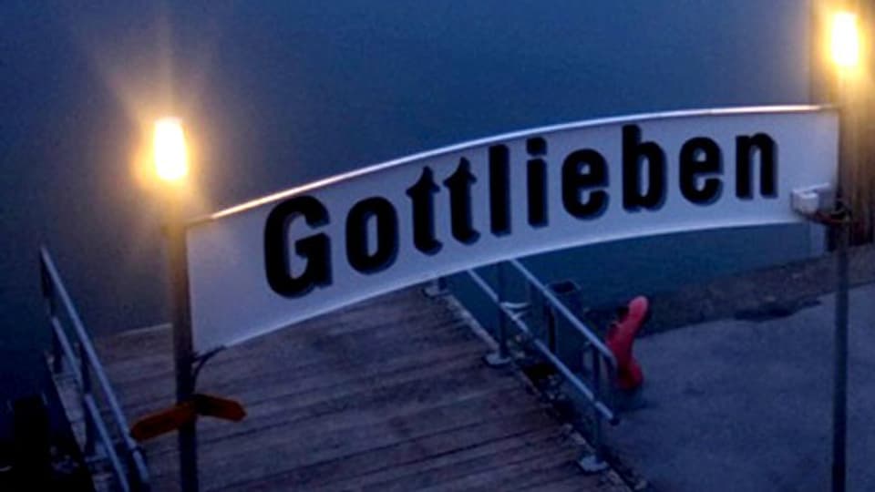 Gottlieben, ein kleines Dorf am Bodensee.