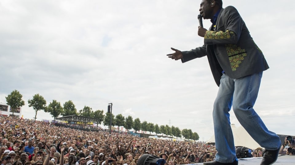 Einer der Grossen: Youssou N'Dour am letzjährigen Paléo Festival.