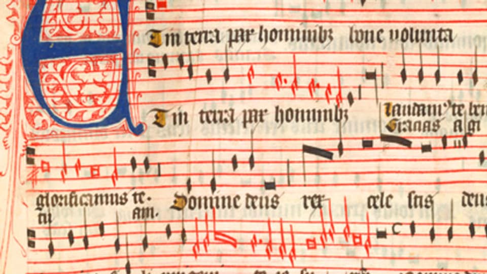 Beispiel eines mittelalterlichen Musikstücks