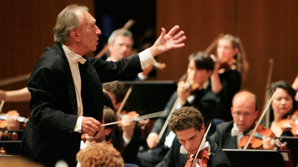Dirigent Claudio Abbado ist seit Jahren dem Lucerne Festival treu.