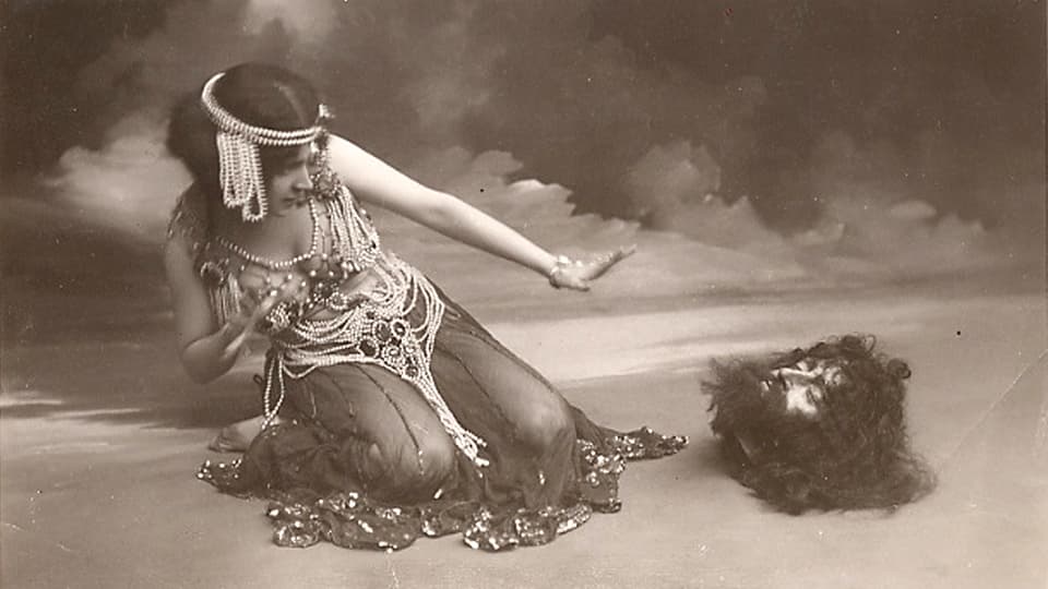 Maude Allan als Salome (um 1910).