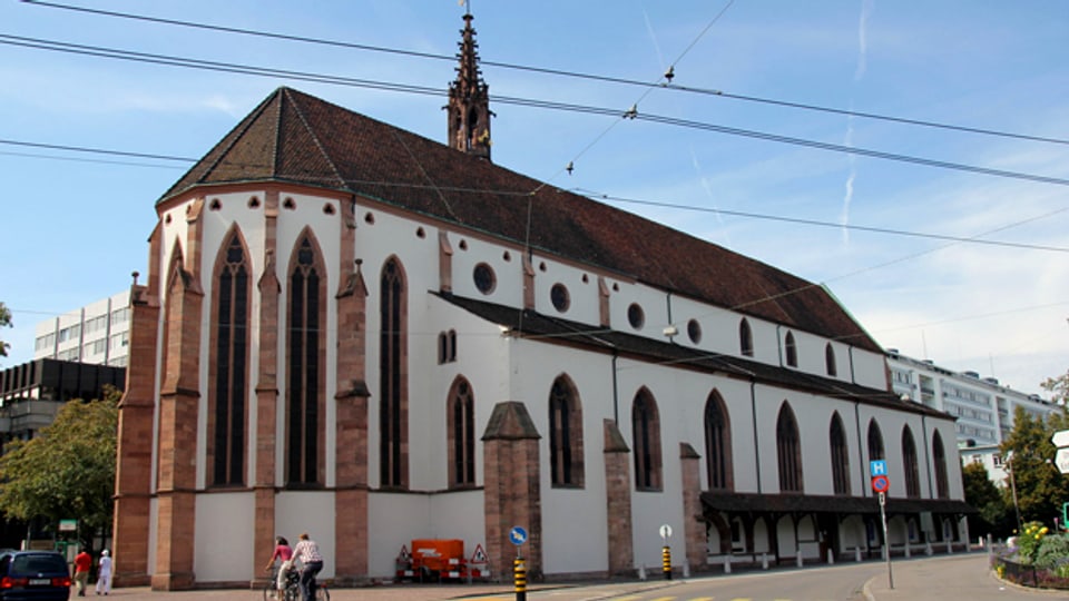 Die Predigerkirche in Basel.