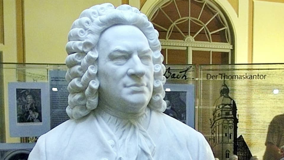 Bach behauptet sich auf dem CD-Markt: Büste des Universalkünstlers im Bach-Museum in Leipzig.