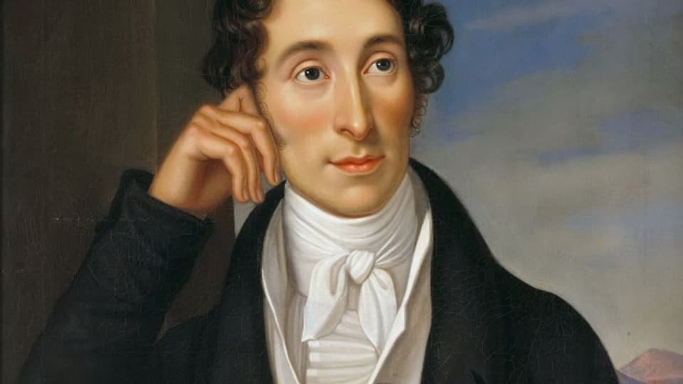 Nicht Chopin – sondern Carl Maria von Weber, gemalt 1821.