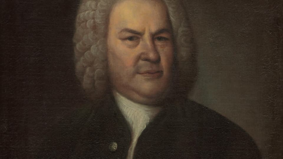 Johann Sebastian Bach, gemalt von E.G. Haussmann.
