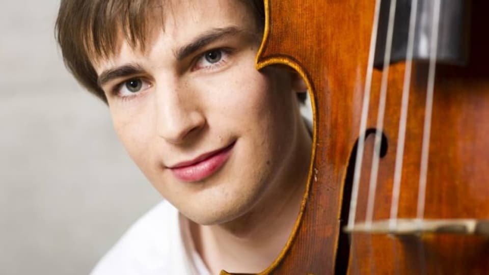 23 Jahre jung und schon ein Meister: der Aargauer Cellist Christoph Croisé.