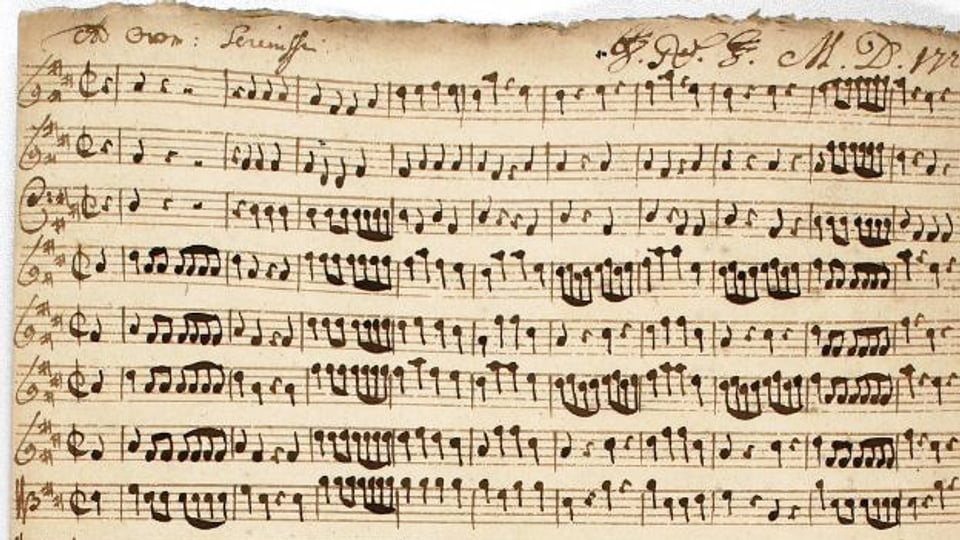 Graupners Cantata zum Geburtstag des Landgrafen Ernst Ludwig (1726).